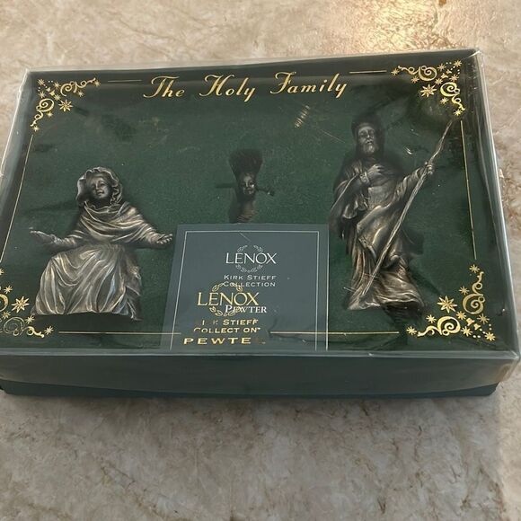 Vintage Steiff Pewter Nativity Set - Picture 2 of 5